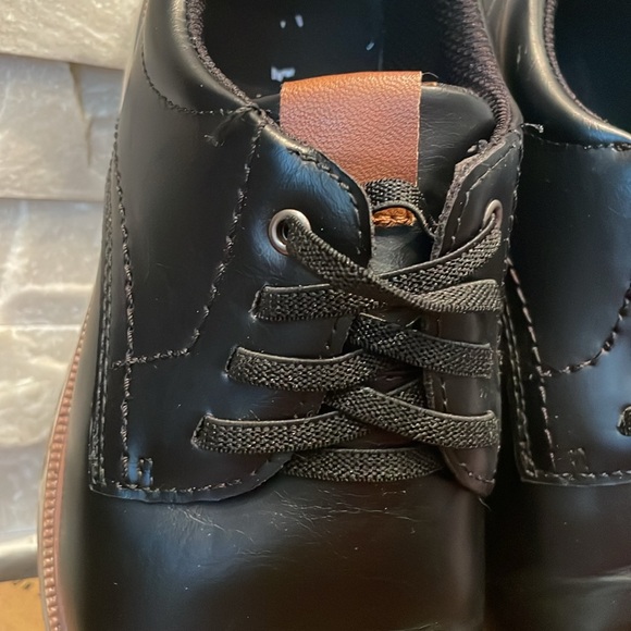 Black Slip on Dress Shoes - Picture 8 of 9